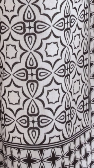 Ollie Pants - Black / White Print