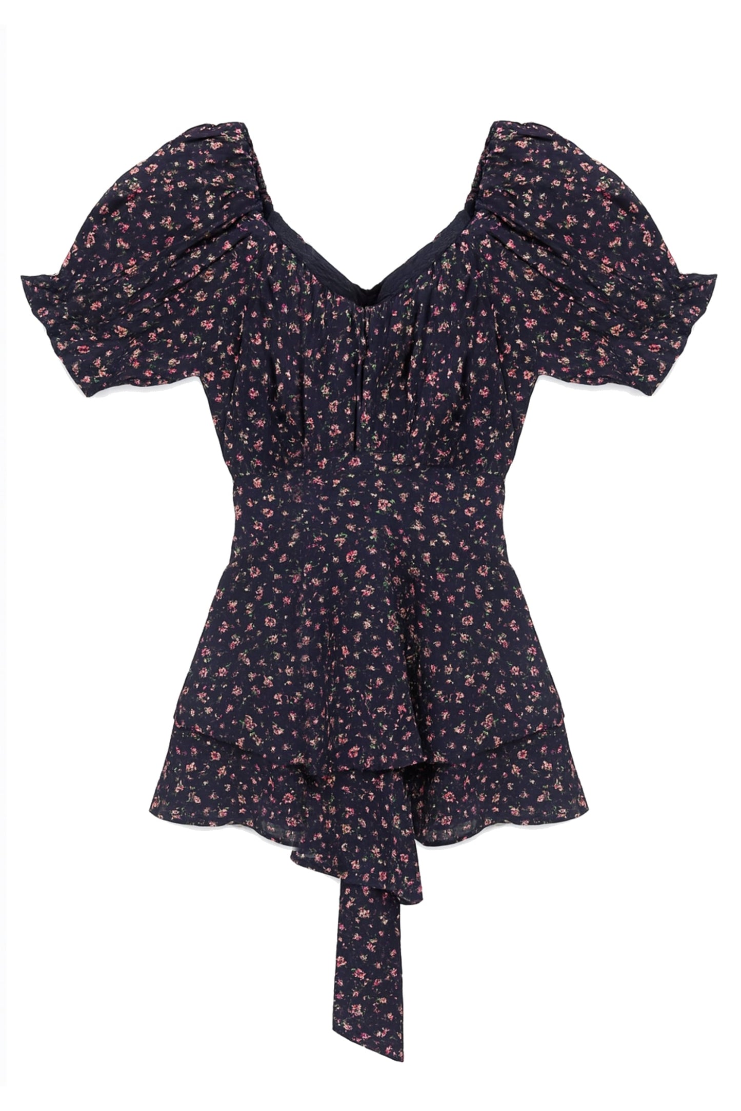 JUNIOR DELILAH PRINTED DRESS - FINAL SALE