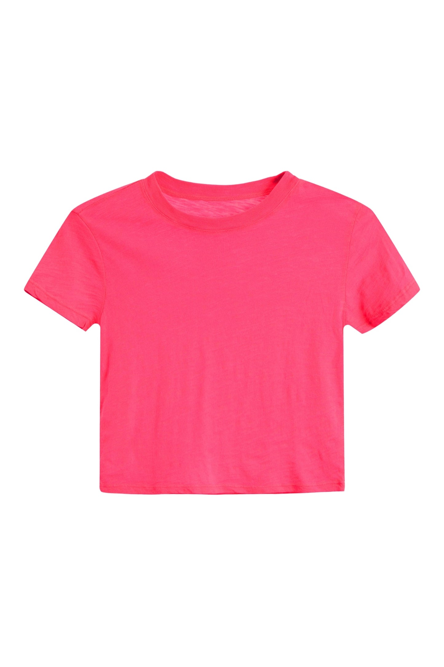 TWEEN FEARLESS SOLID CROP TEE - FINAL SALE