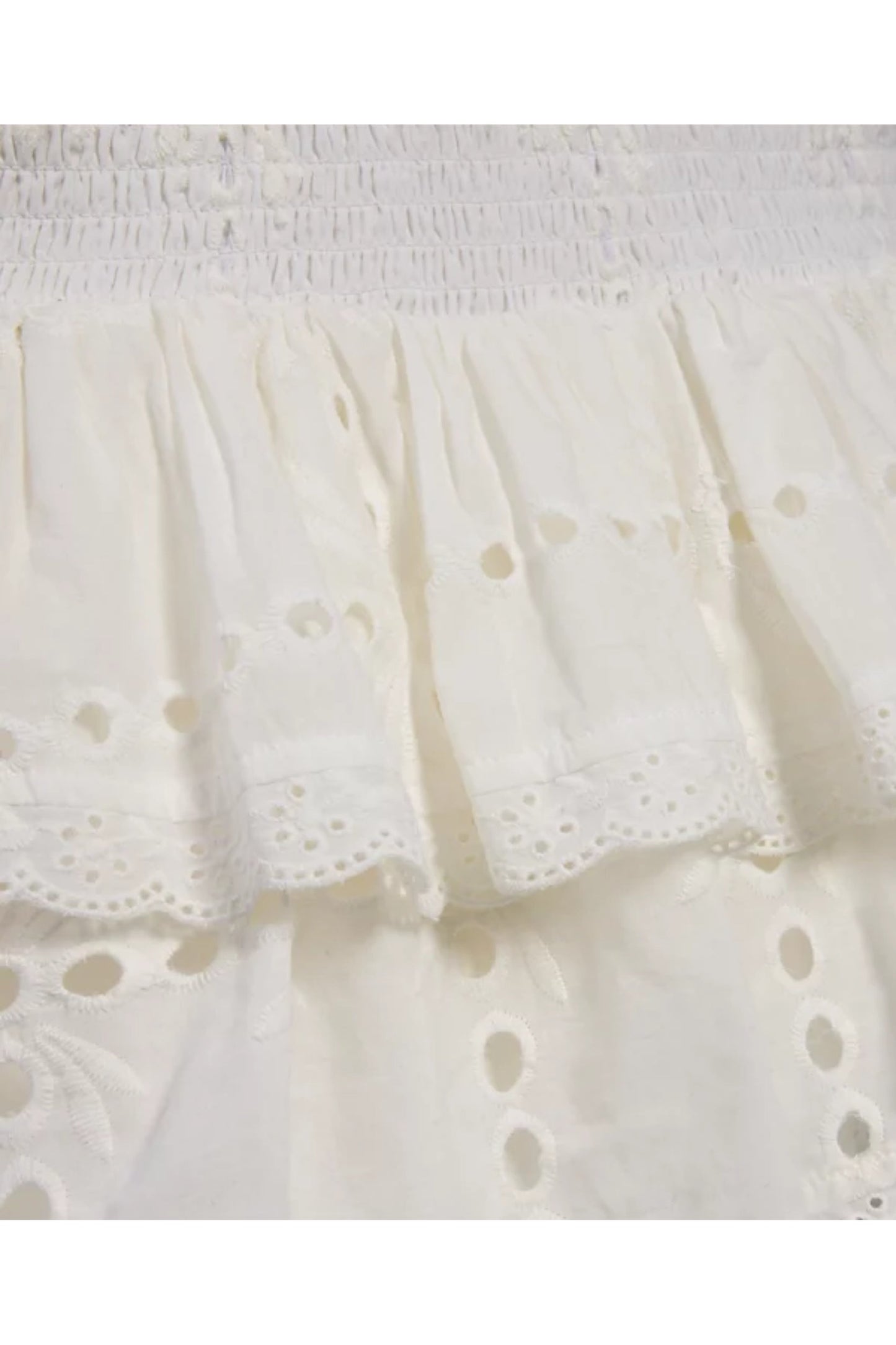 JUNIOR MELINA DROP WAIST RUFFLE DRESS