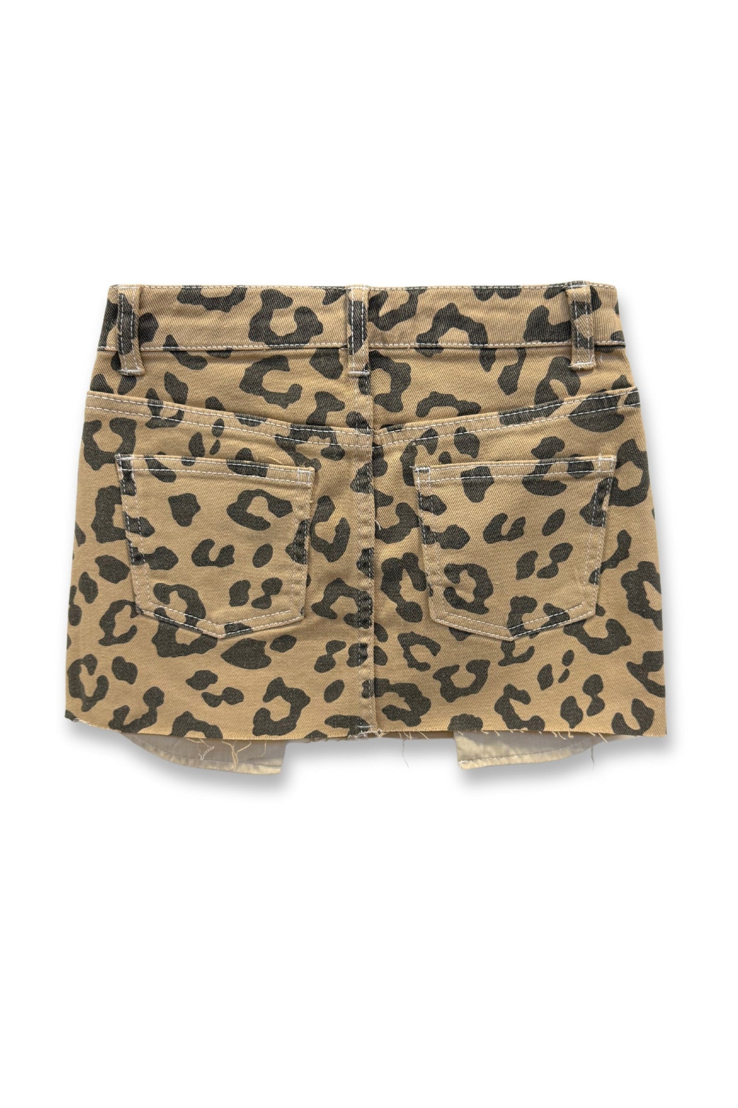TWEEN MIAMI PRINTED DENIM SKIRT