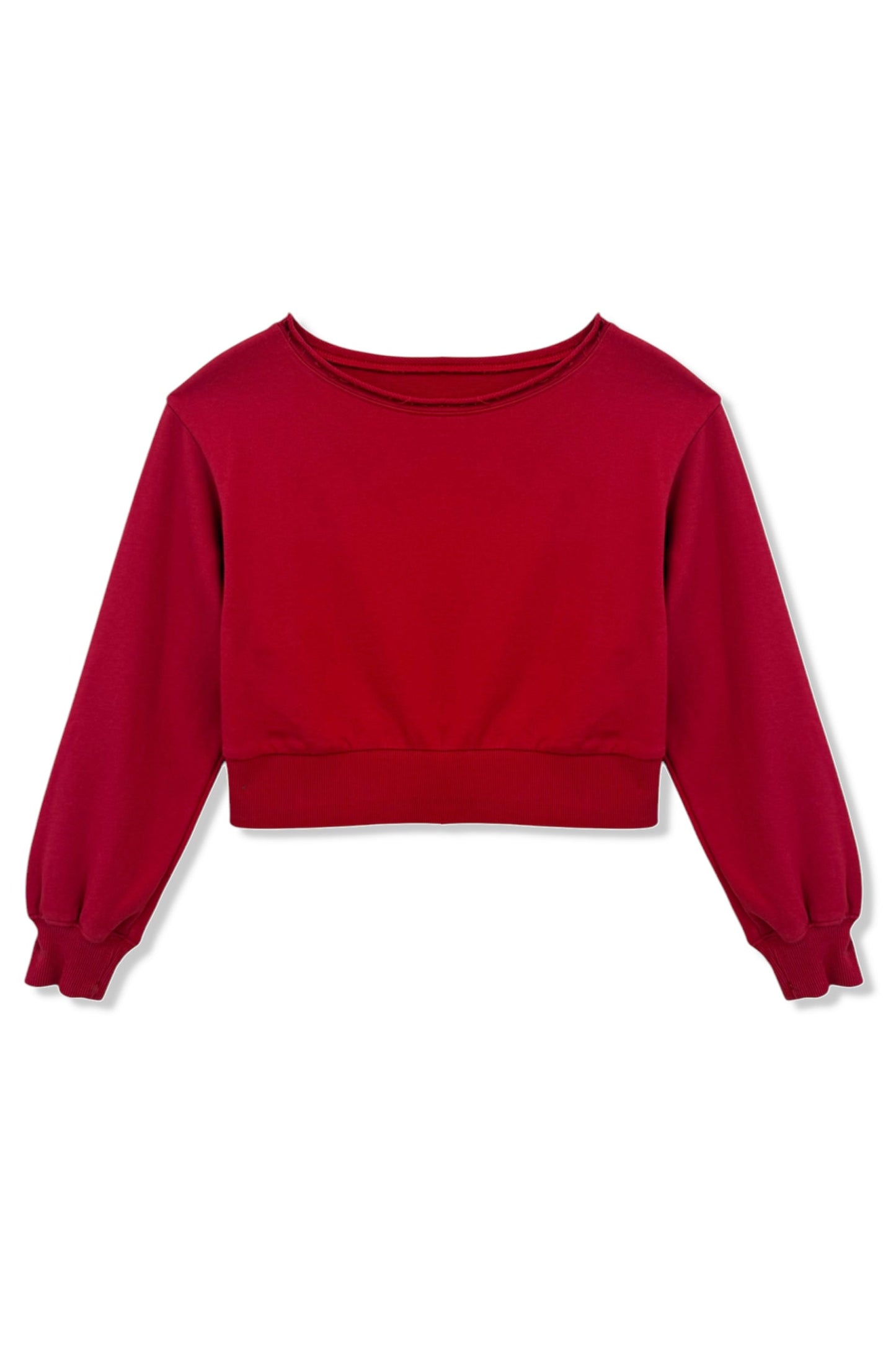 JUNIOR TRISTAN VINTAGE STYLE OFF SHOULDER CROP TOP