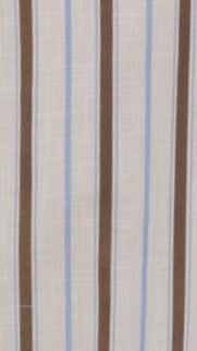 Bethani Mini Dress - Choc/Blue Stripe