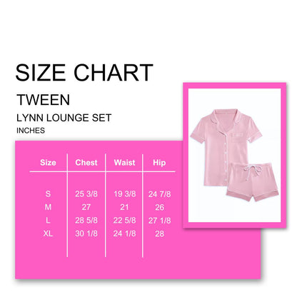 TWEEN LYNN VALENTINE'S LOUNGE SET