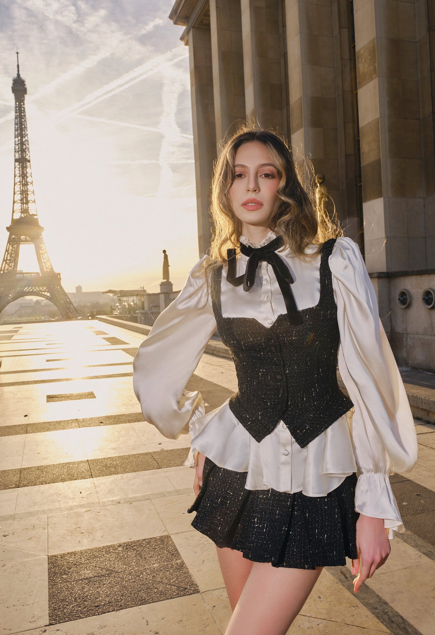 Elara Satin Blouse