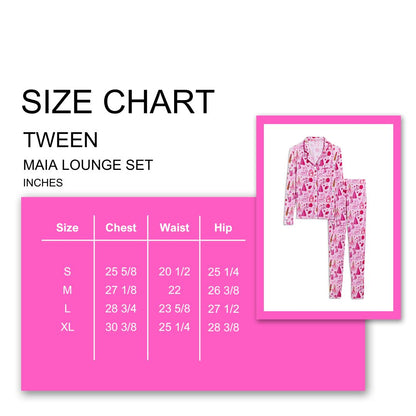 TWEEN MAIA PRINT LOUNGE SET