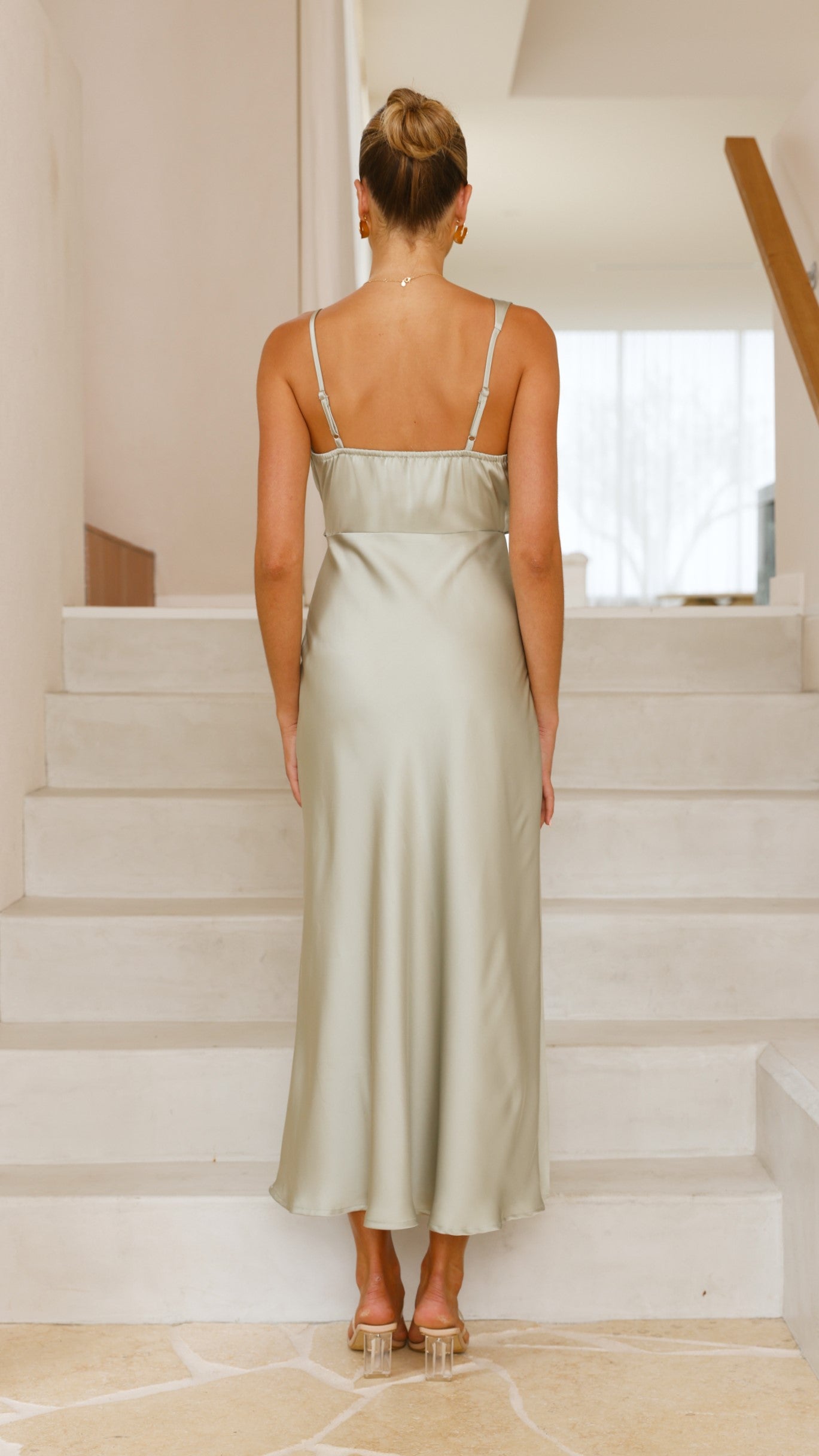 Audrey Maxi Dress - Sage