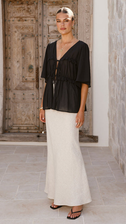 Raya Top - Black