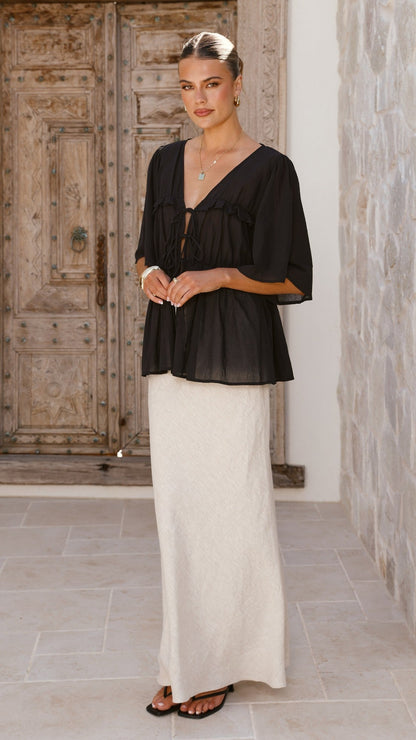 Raya Top - Black