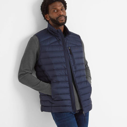 North Mens RDS Certified Down Gilet - Dark Indigo