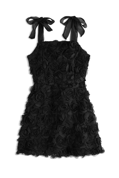 TWEEN BONNIE COUTURE 3-D ROSES DRESS - FINAL SALE