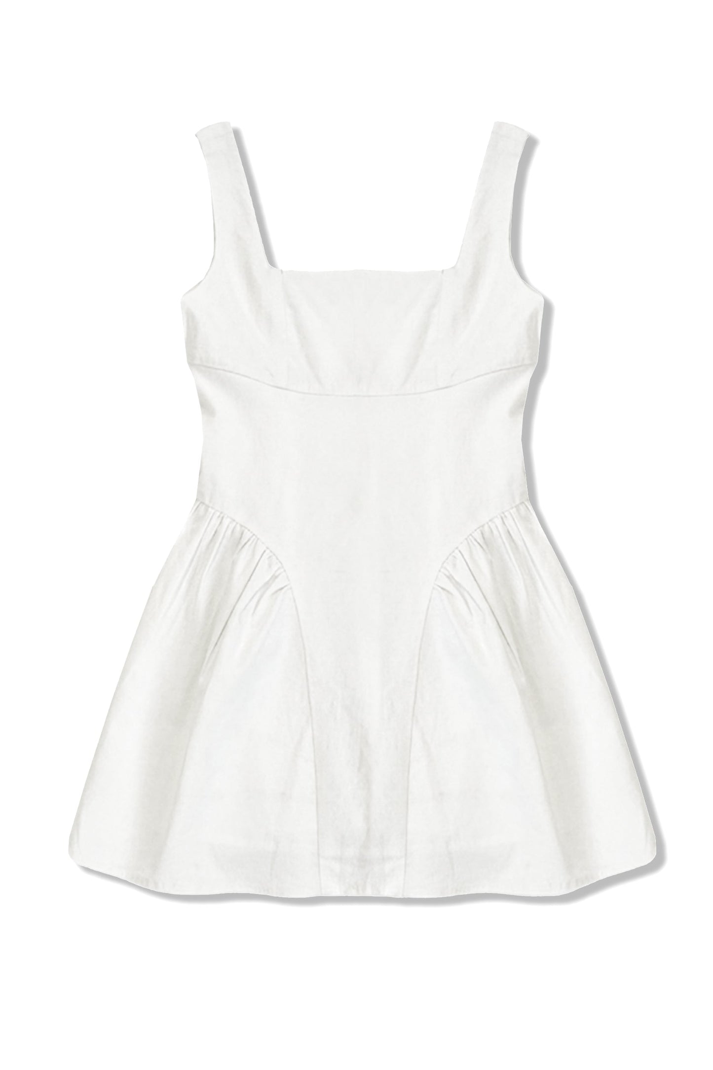 JUNIOR BRENNA LINEN DAY DRESS