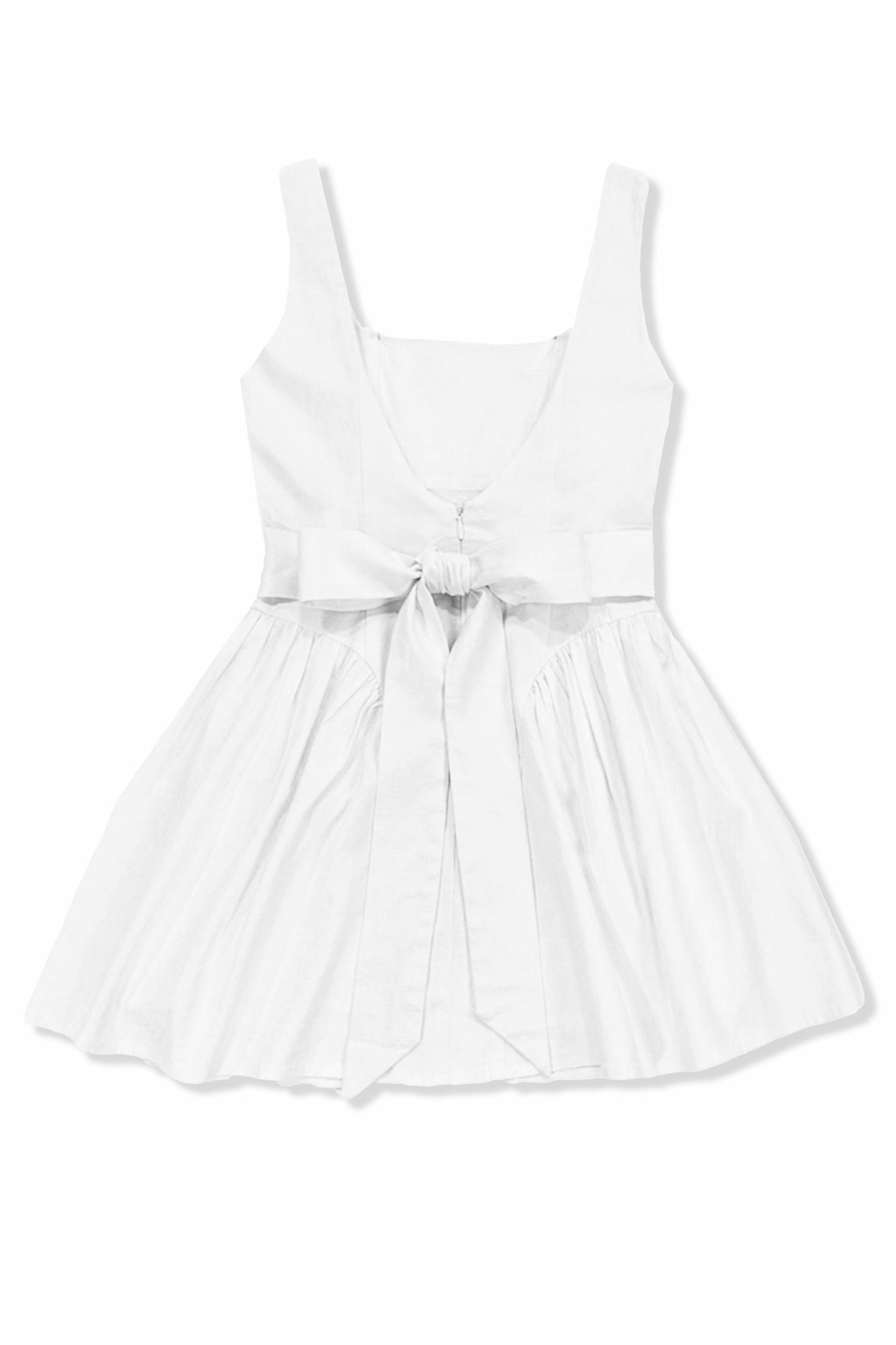 JUNIOR BRENNA LINEN DAY DRESS