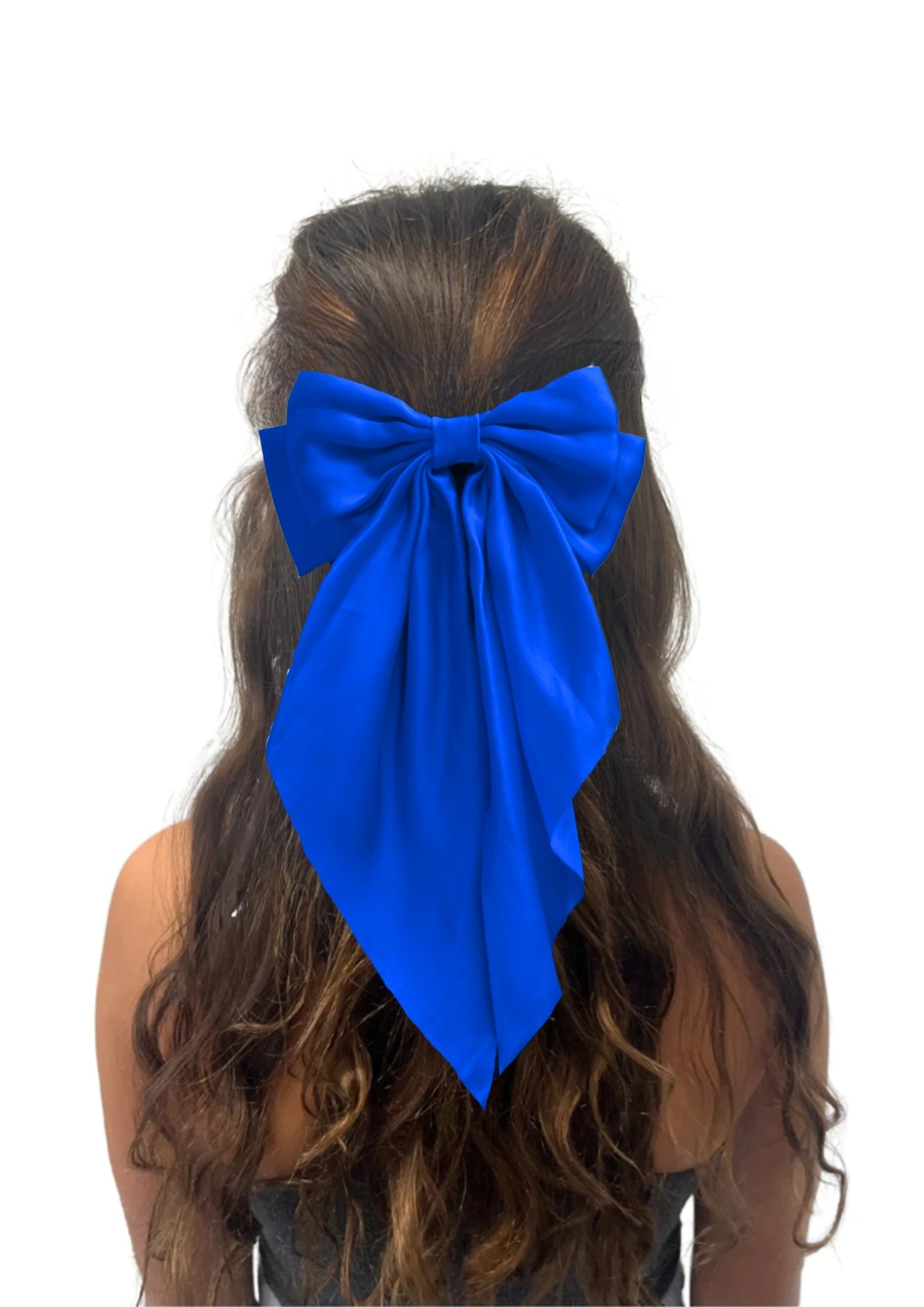 SATIN BOW CLIP