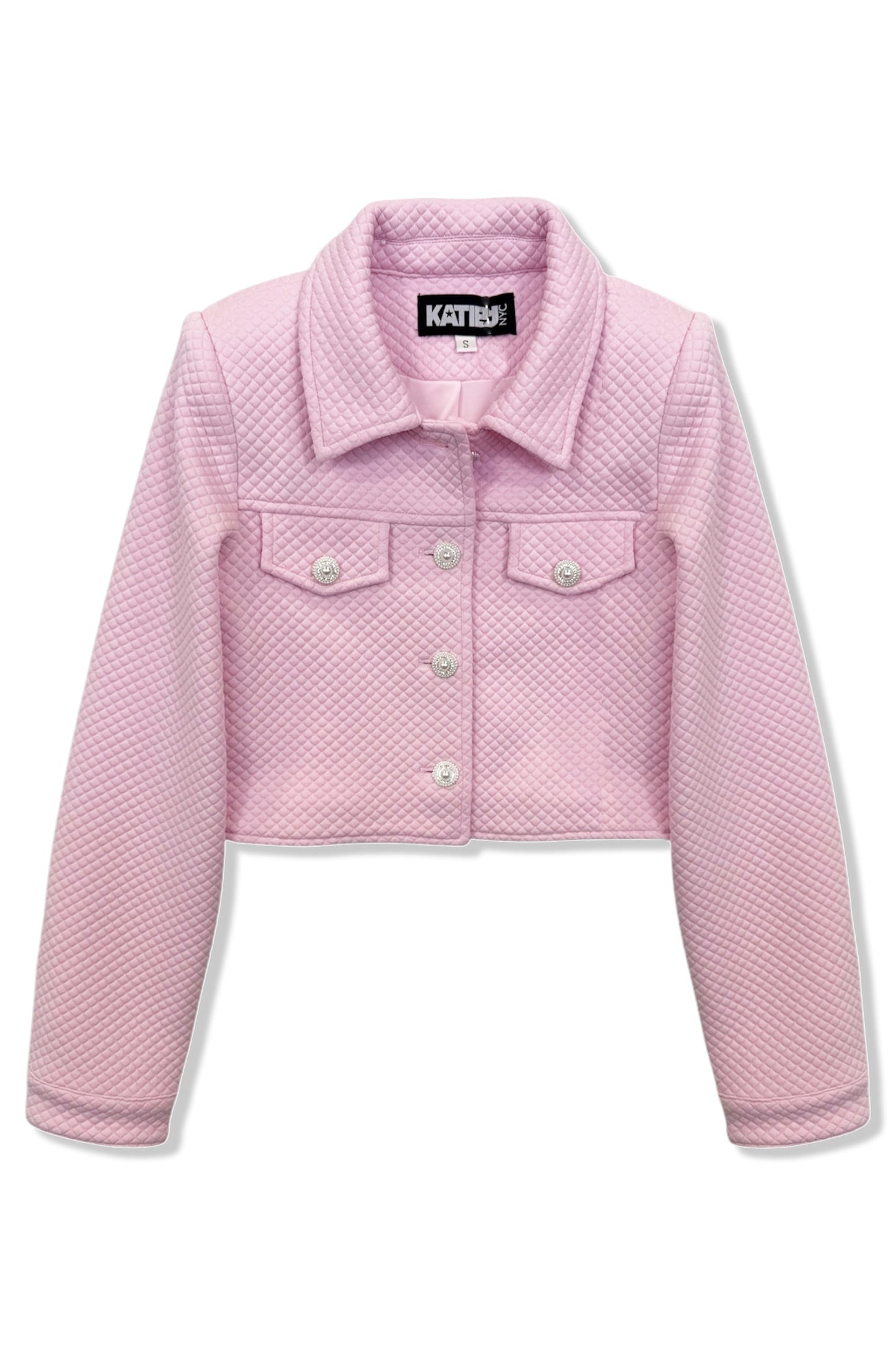 JUNIOR CHARLIZE STRETCH QUILTED JACKET - FINAL SALE