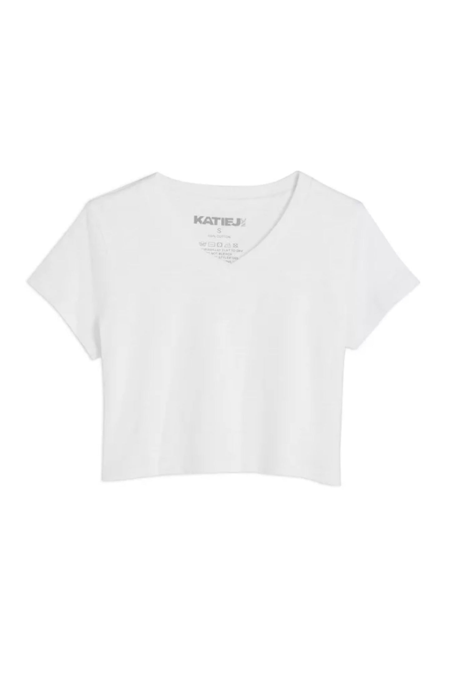 TWEEN COURAGE CROP TEE - FINAL SALE