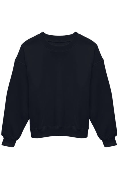TWEEN DYLAN SOLID OVERSIZED CREW SWEATSHIRT