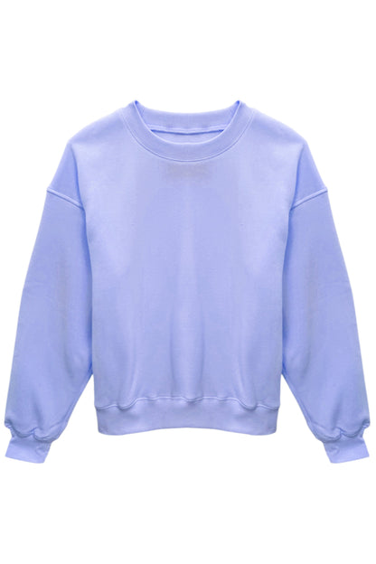 TWEEN DYLAN SOLID OVERSIZED CREW SWEATSHIRT
