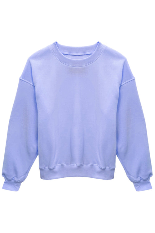 TWEEN DYLAN SOLID OVERSIZED CREW SWEATSHIRT