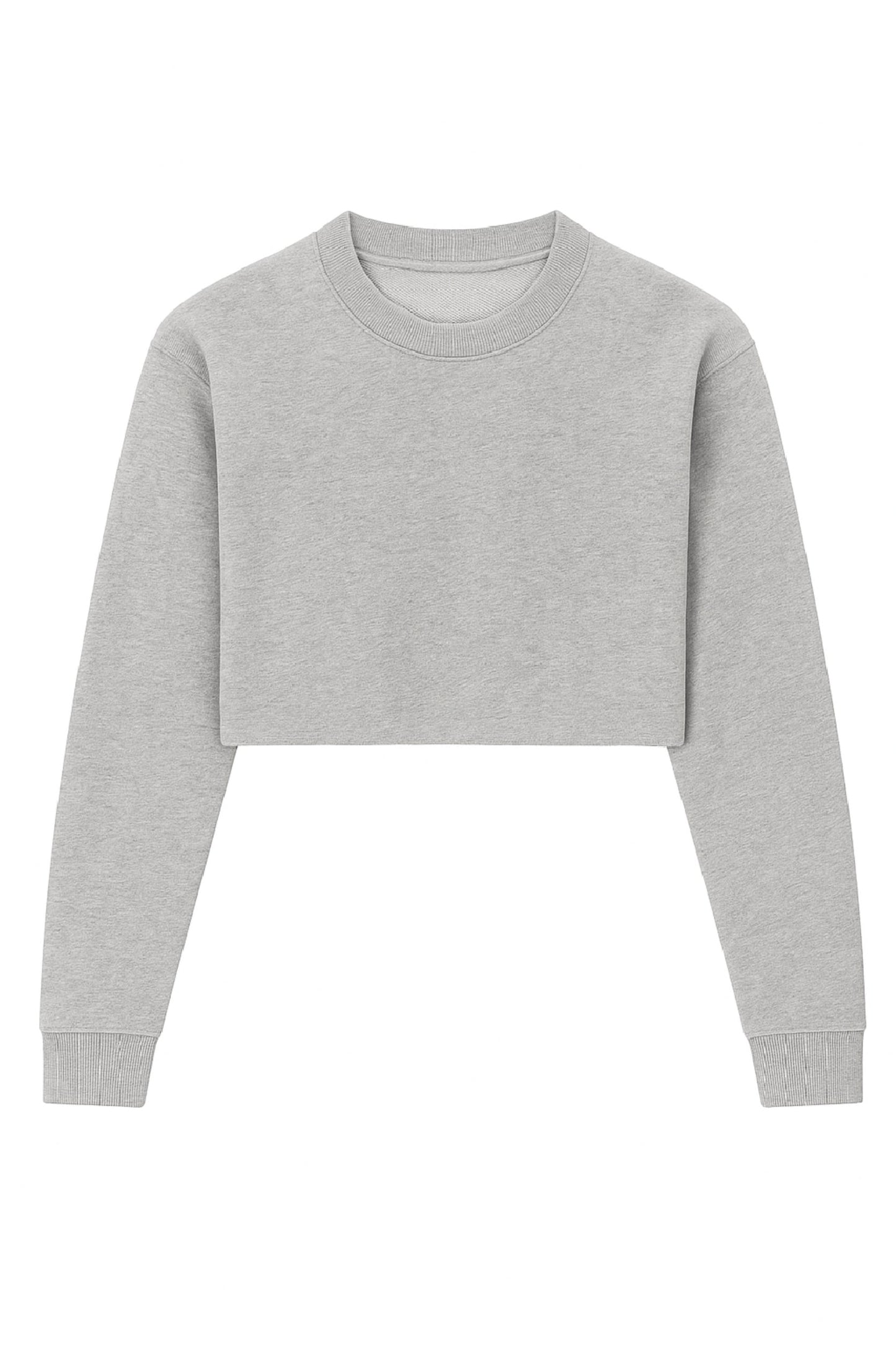 TWEEN DYLAN SUPER CROP CREW SWEATSHIRT