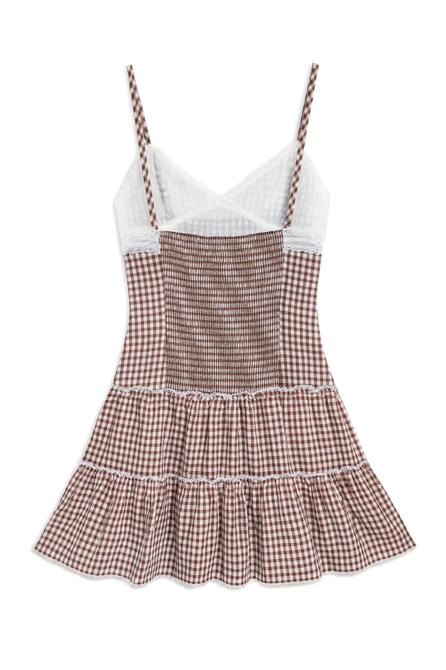 TWEEN FAWN LACE TRIM SUN DRESS