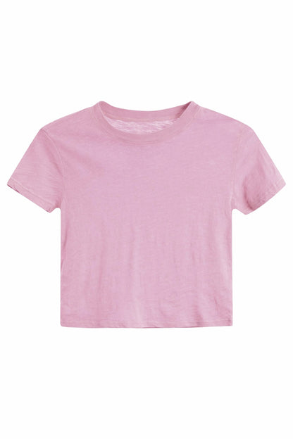 TWEEN FEARLESS SOLID CROP TEE - FINAL SALE