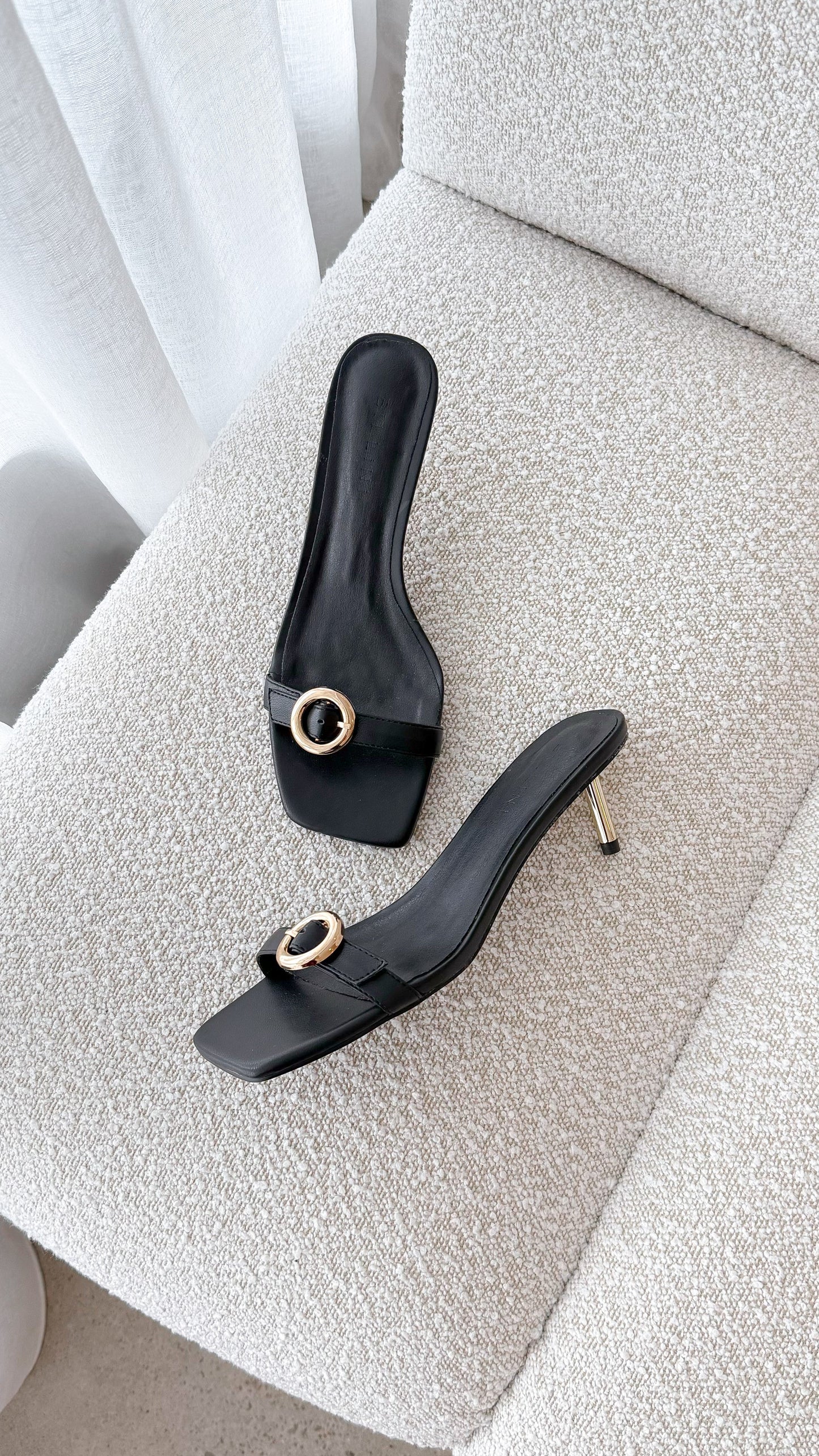 Lyon Heel - Black