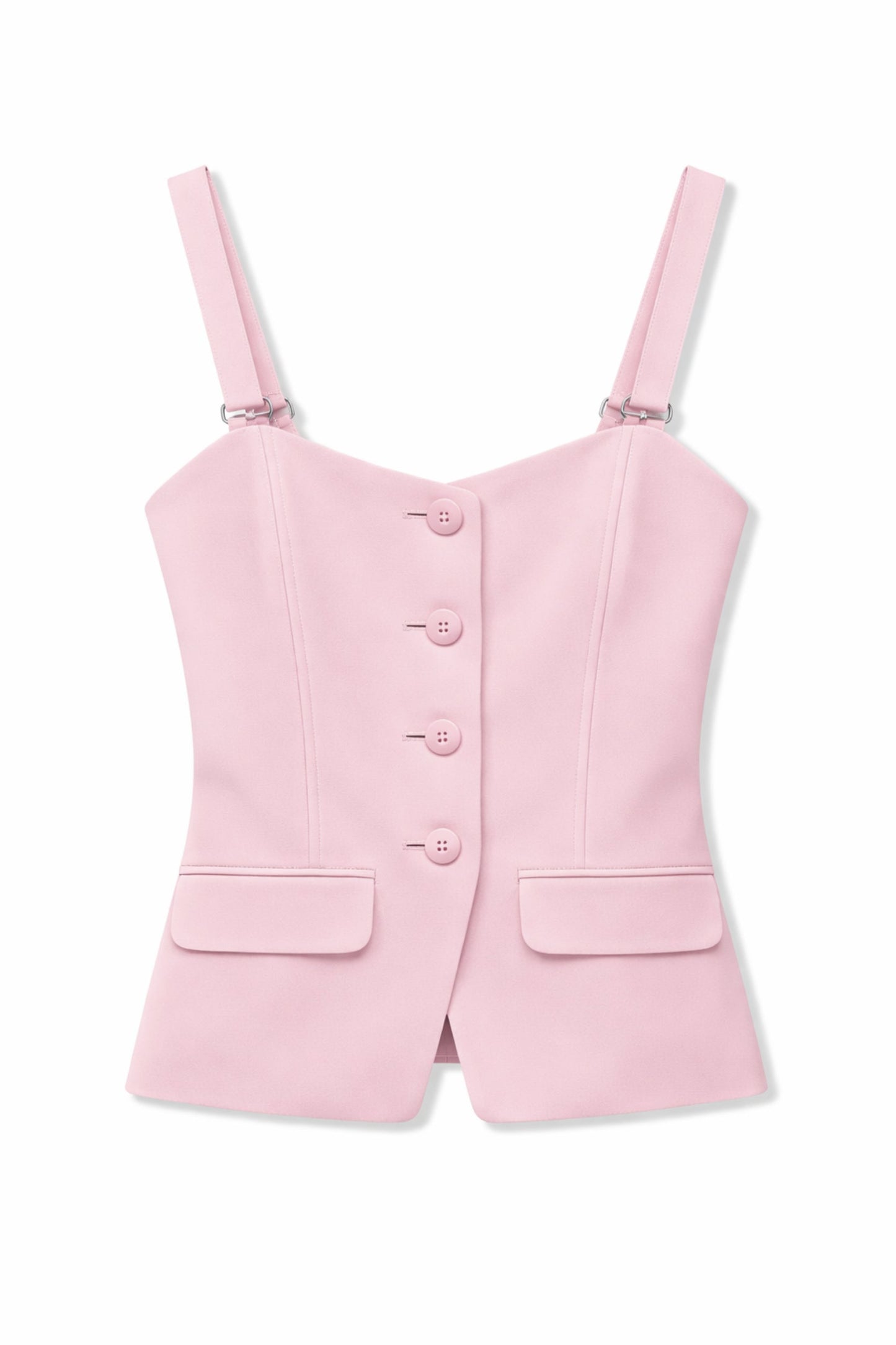 TWEEN JILLIAN SWEETHEART BUTTON FRONT TOP