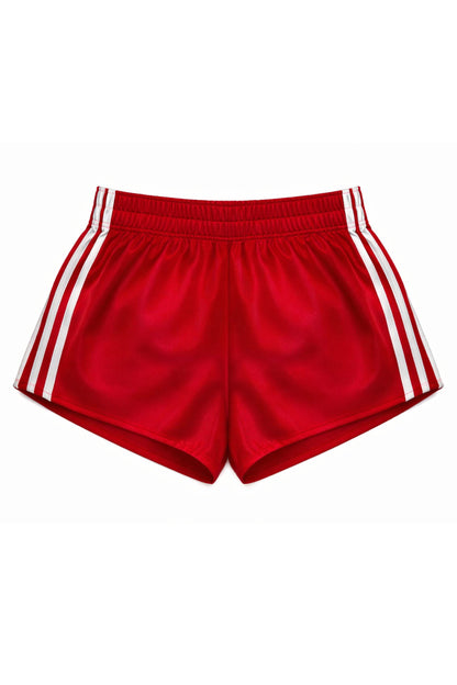 TWEEN JORDYN CAMP CONTRAST STRIPE SHORTS