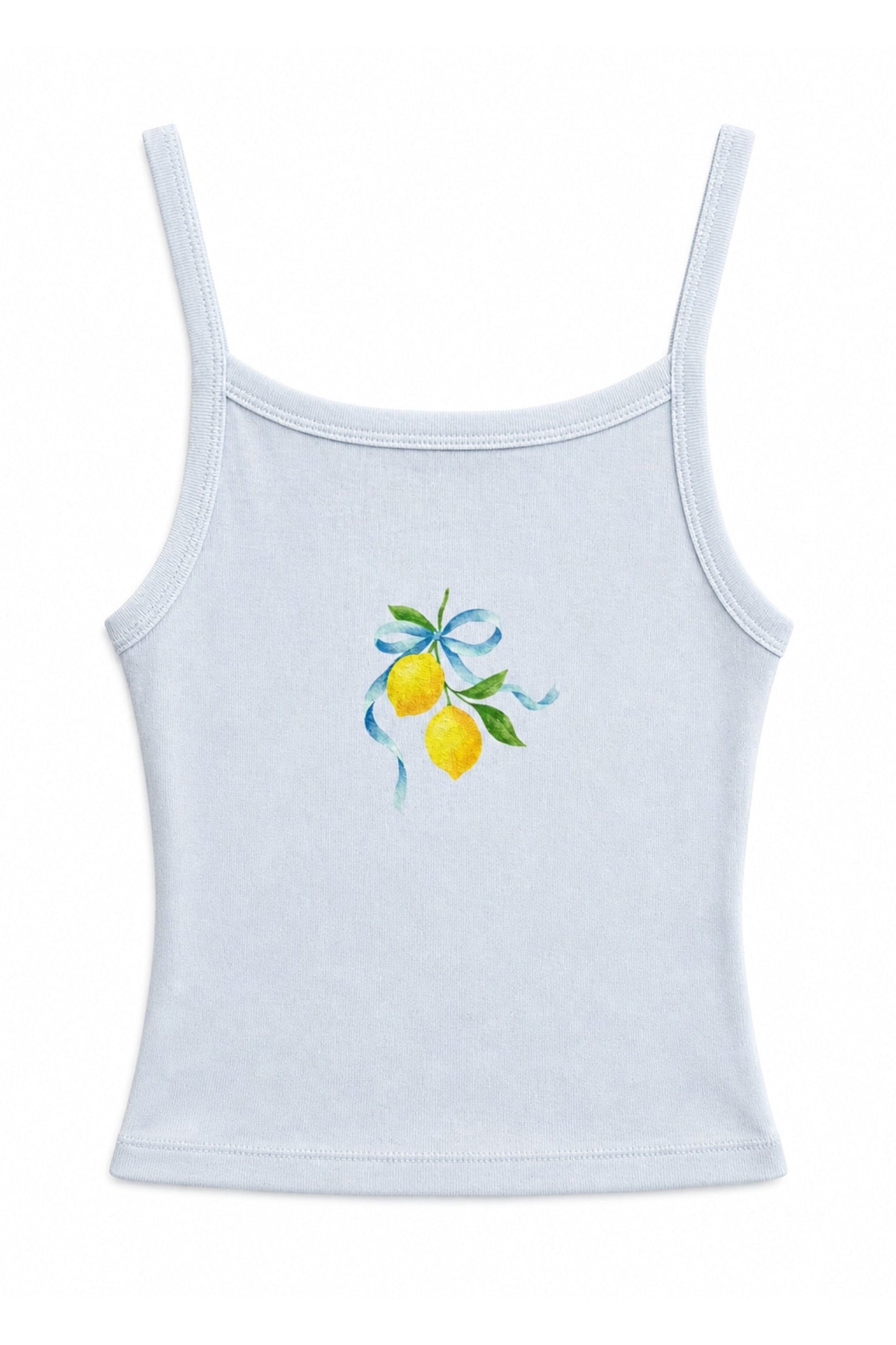 TWEEN LEMON BOW GRAPHIC TANK