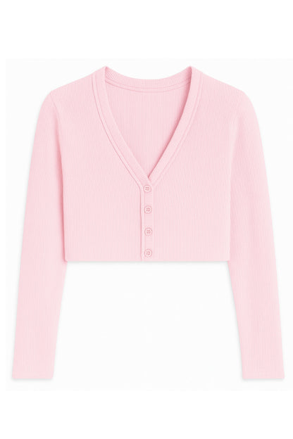 TWEEN LIVI RIBBED CARDIGAN