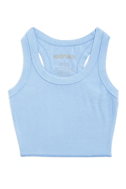 TWEEN LIVI RIBBED TANK SOLIDS