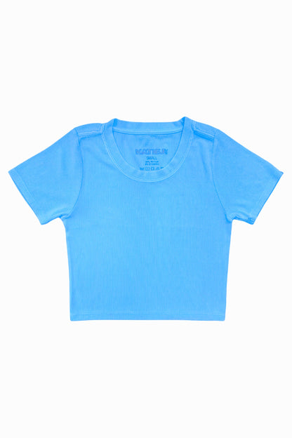 JUNIOR LIVI RIBBED TEE - FINAL SALE