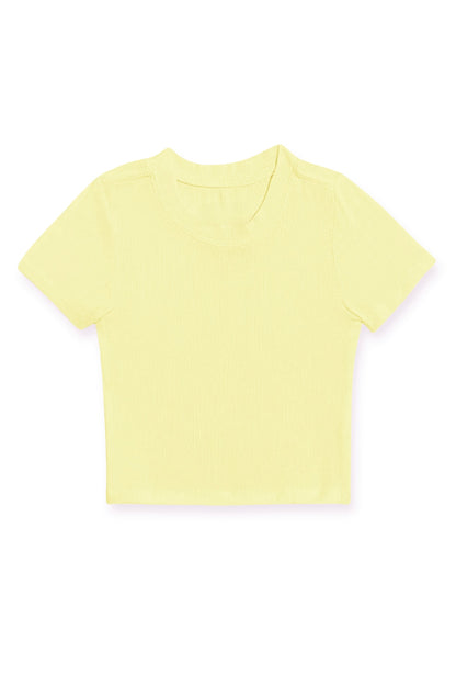 JUNIOR LIVI RIBBED TEE - FINAL SALE