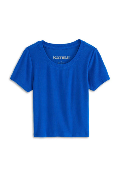 JUNIOR LIVI RIBBED TEE - FINAL SALE