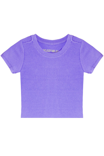 TWEEN LIVI RIBBED TEE - FINAL SALE