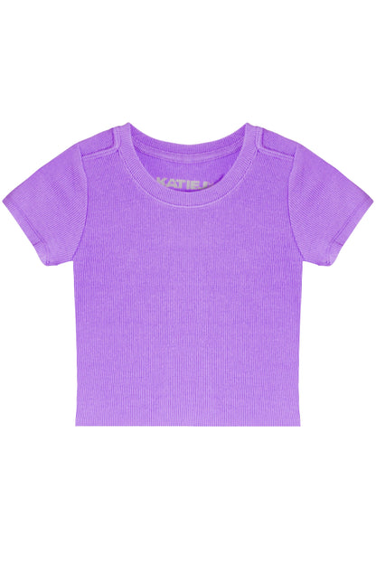 TWEEN LIVI RIBBED TEE - FINAL SALE