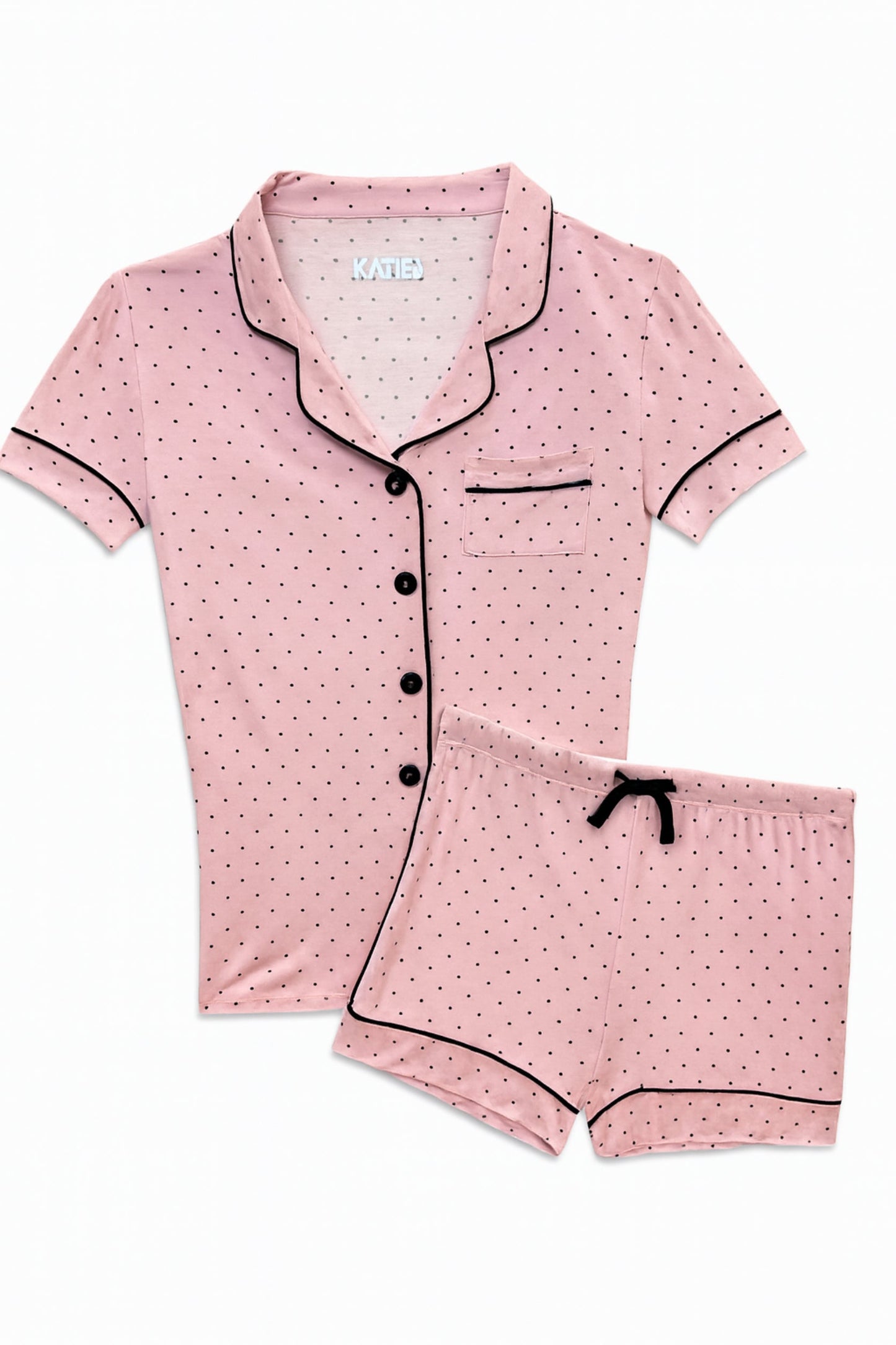 TWEEN LYNN PRINTED SHORTS LOUNGE SET