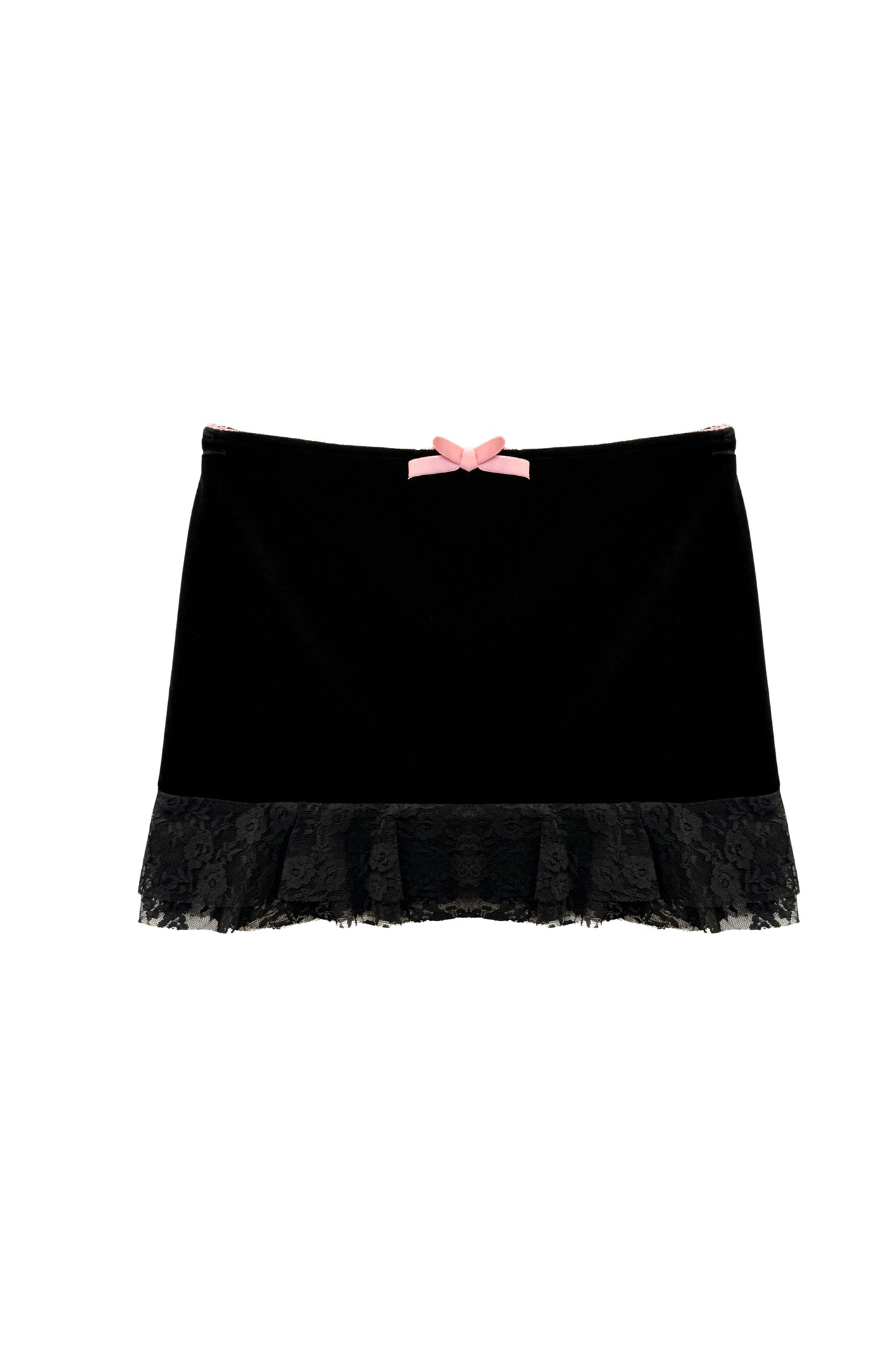 TWEEN MAEVE LACE/ VELVET COMBO SKIRT