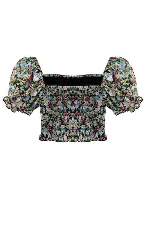 TWEEN MARLEE FANCY PUFF SLEEVE TOP - FINAL SALE