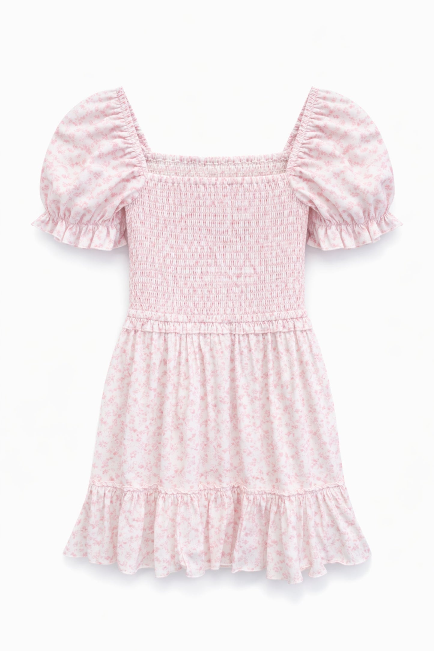 TWEEN MOLLY PRINTED SHORT SLEEVE DRESS