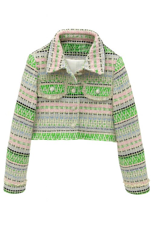 TWEEN BOUCLE CHARLIZE JACKET - FINAL SALE