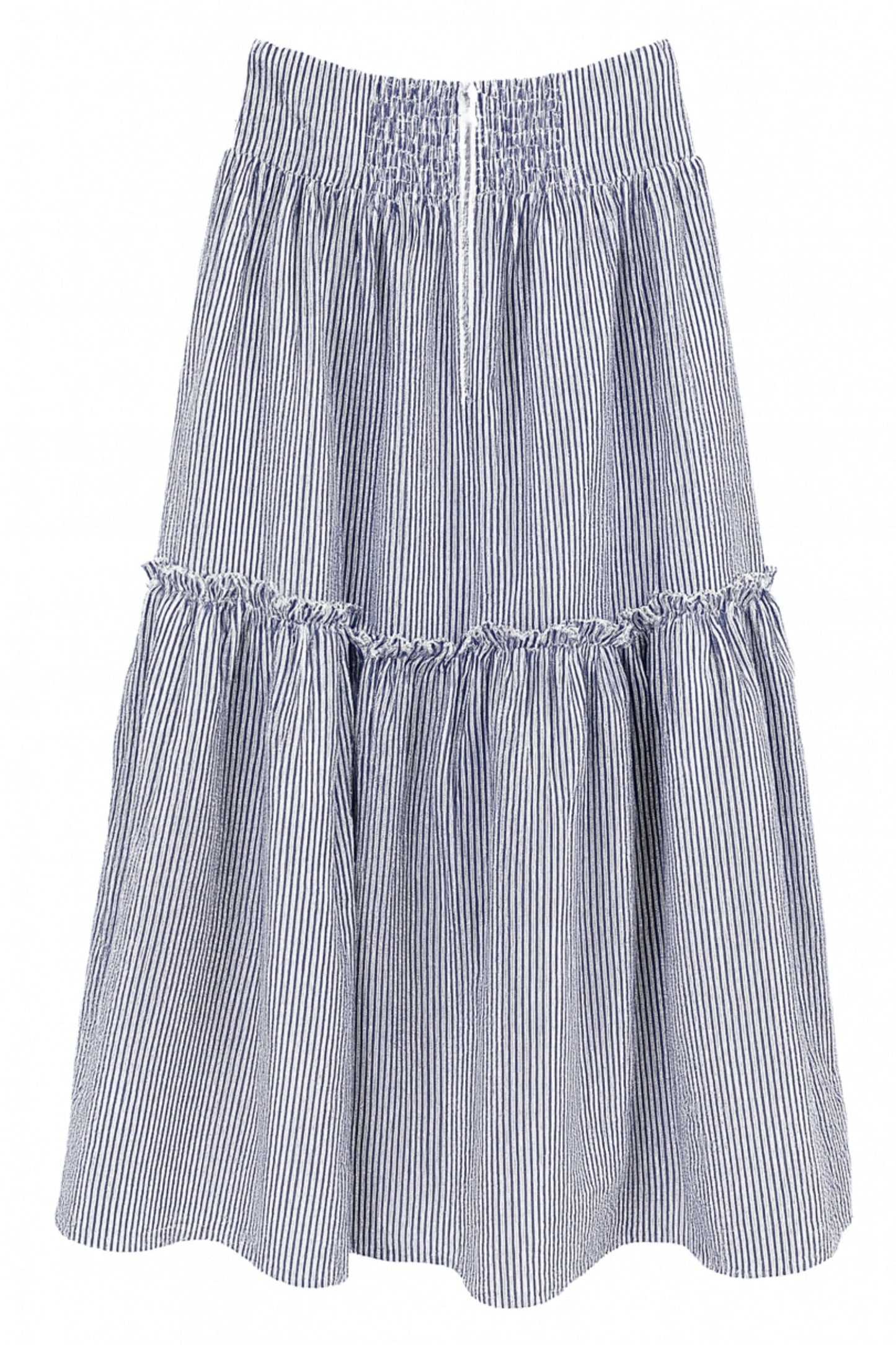 JUNIOR PIA STRIPED MAXI SKIRT