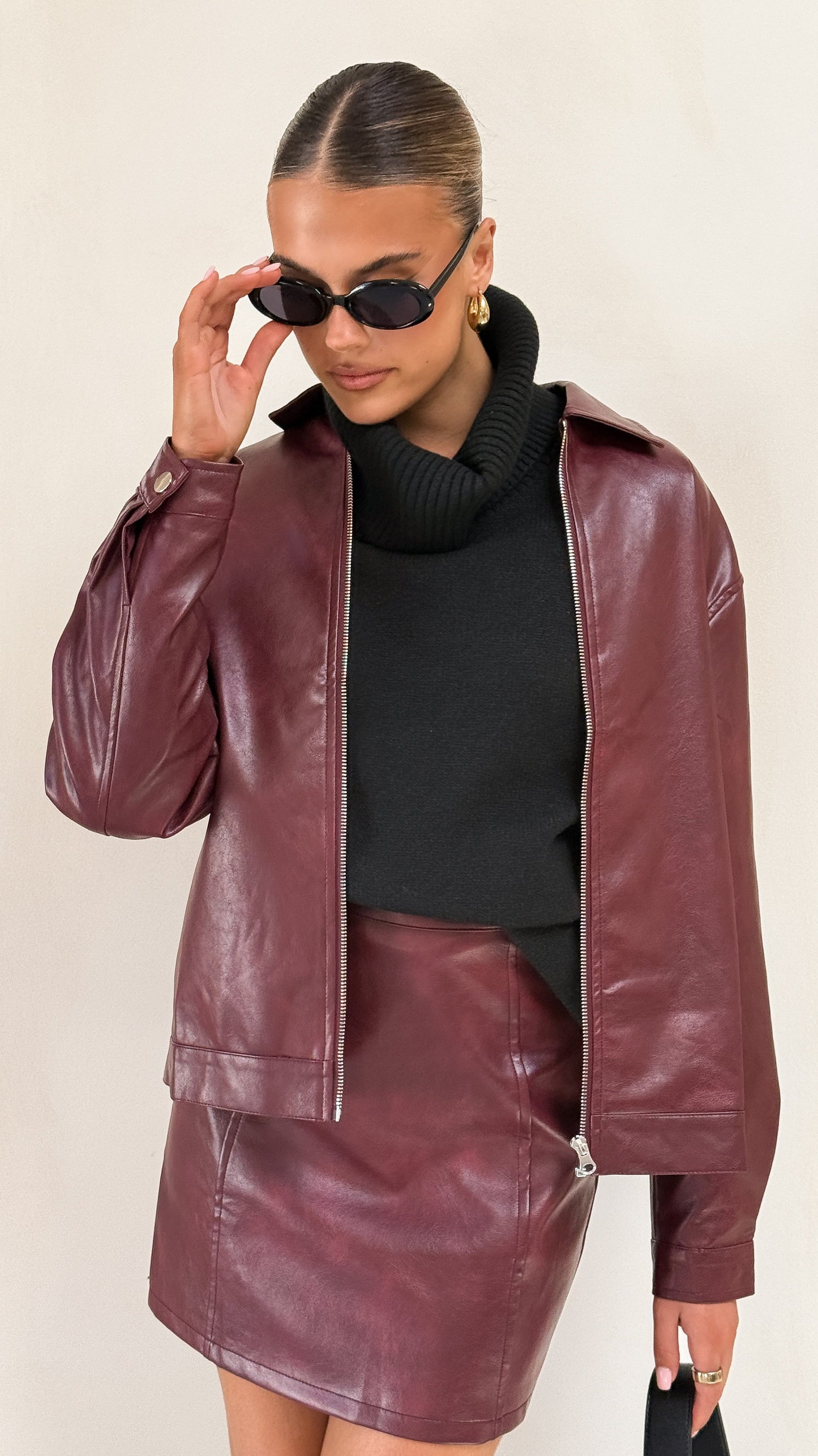 Jakoda Jacket - Burgundy