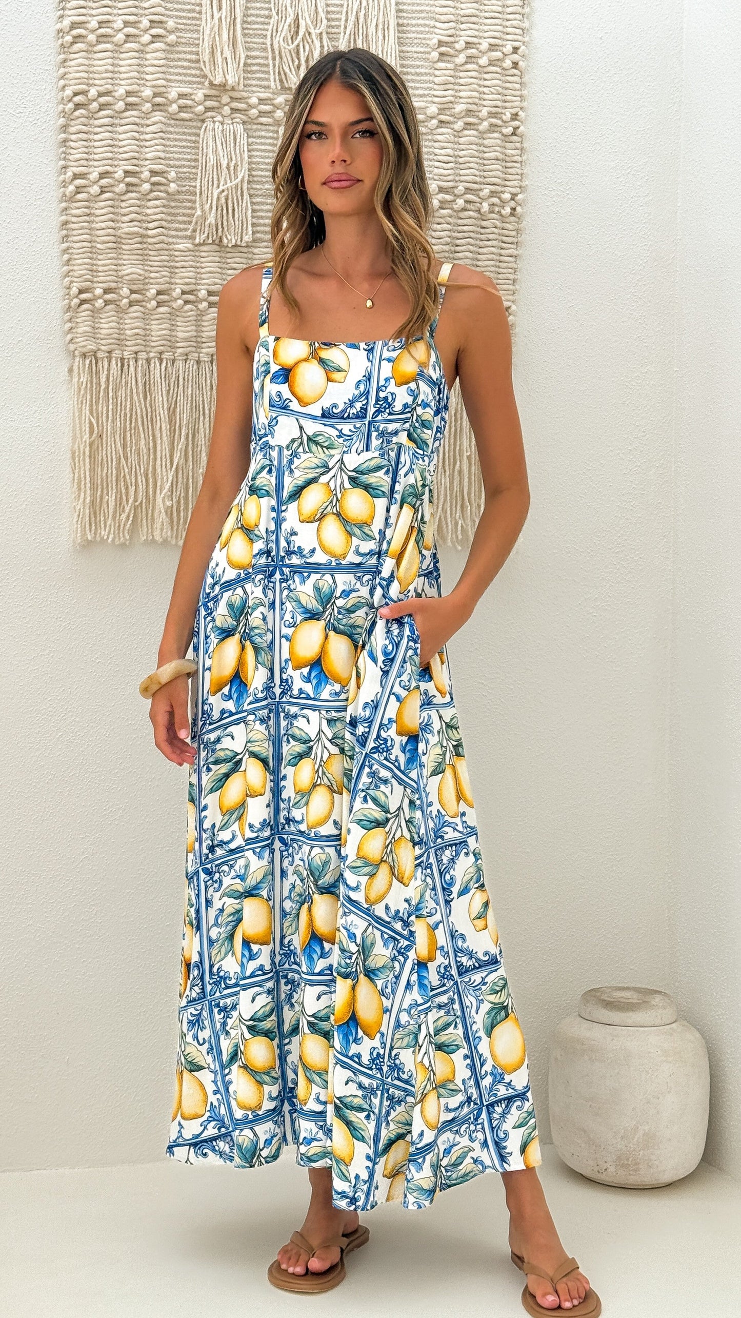 Natalle Maxi Dress - Summer in Sorrento