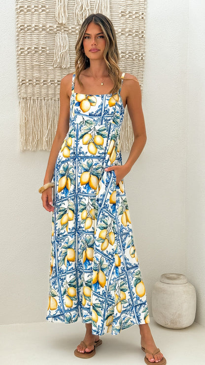 Natalle Maxi Dress - Summer in Sorrento