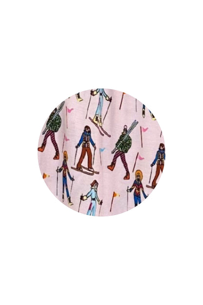 JUNIOR LYNN PRINTED SHORTS LOUNGE SET