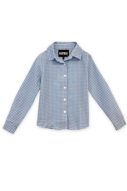 TWEEN SAILOR BREEZY BUTTONDOWN - FINAL SALE