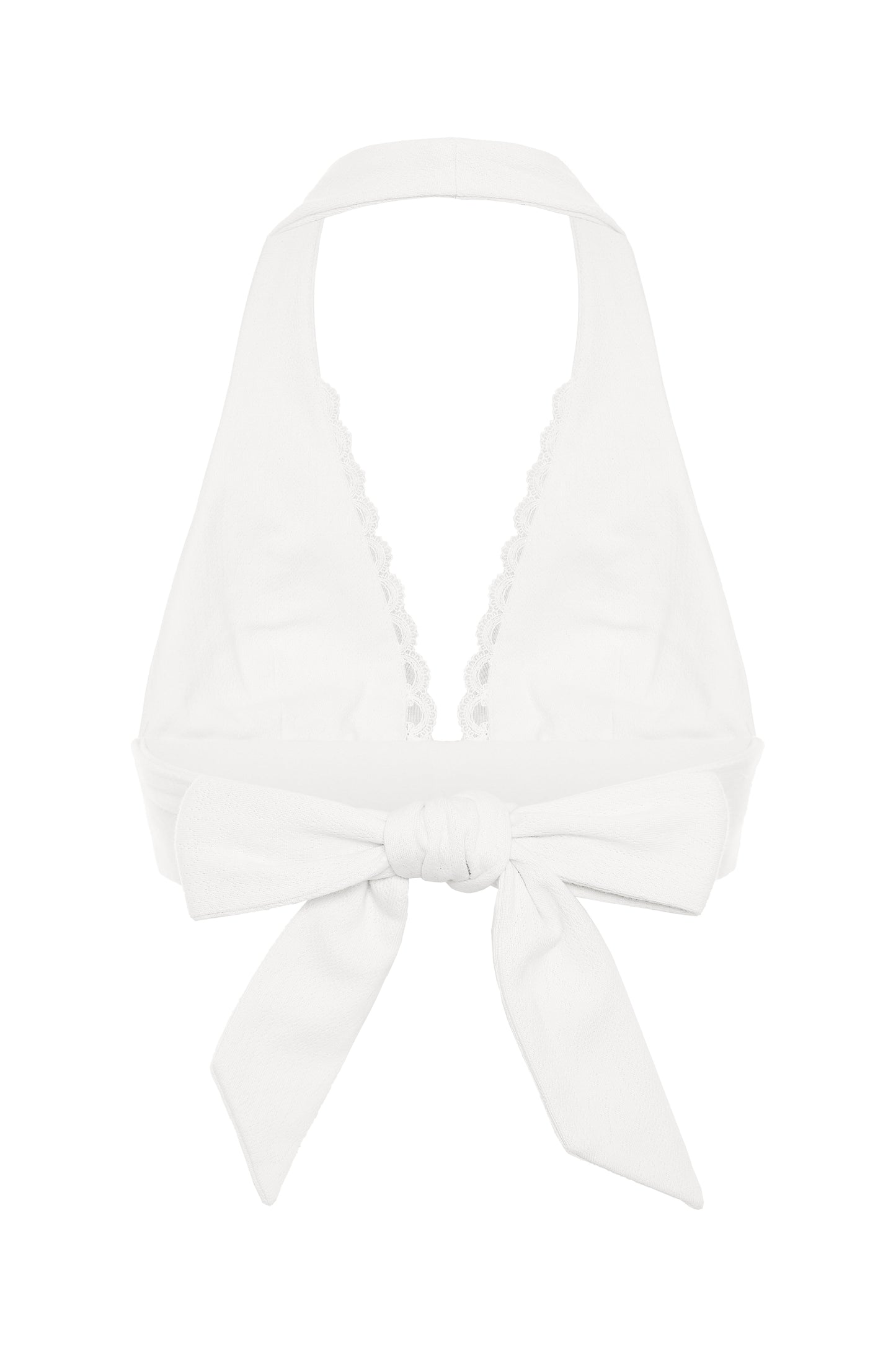 Juliette Halter Top - White