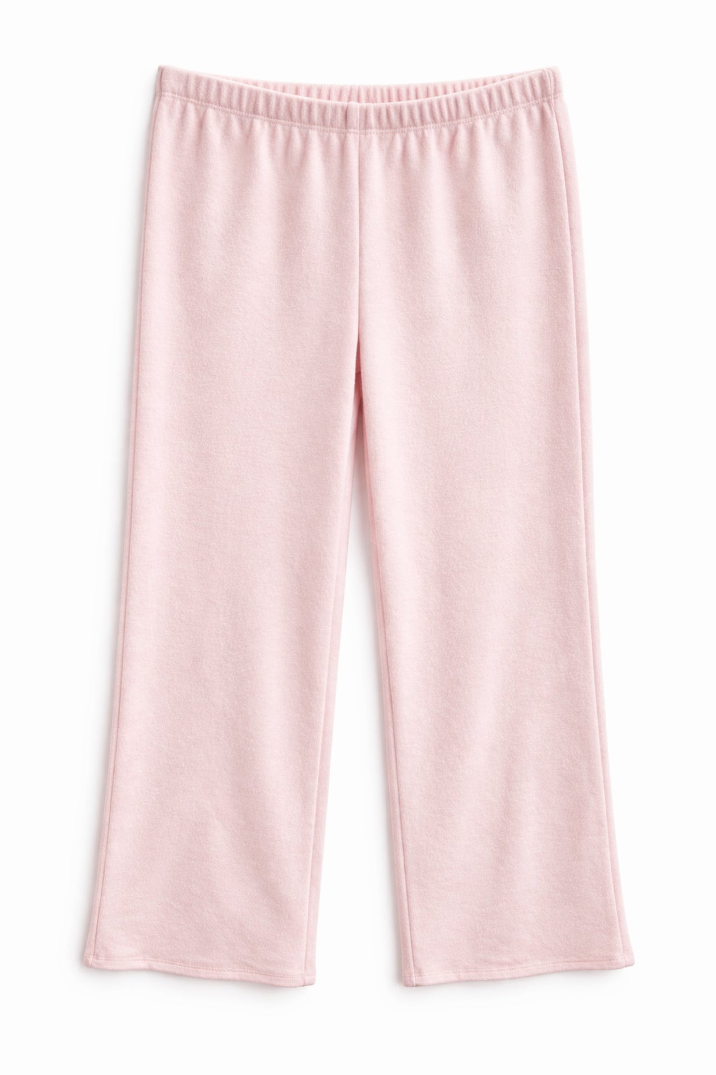 TWEEN TUCKER SOLID TERRY WIDELEG PANT